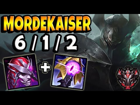 Mordekaiser vs Shen [ TOP ] Lol Korea Grandmaster Patch 11.6 ✅