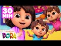 Big Sister Dora Babysits Her Twin Siblings For 30 Minutes Dora Friends