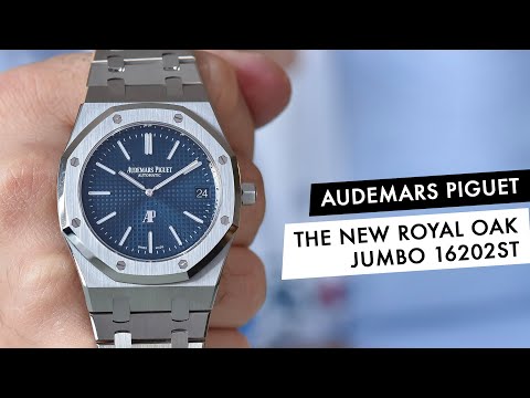 REVIEW: The New Audemars Piguet Royal Oak Jumbo Extra-Thin 16202ST and comparison with the 15202ST