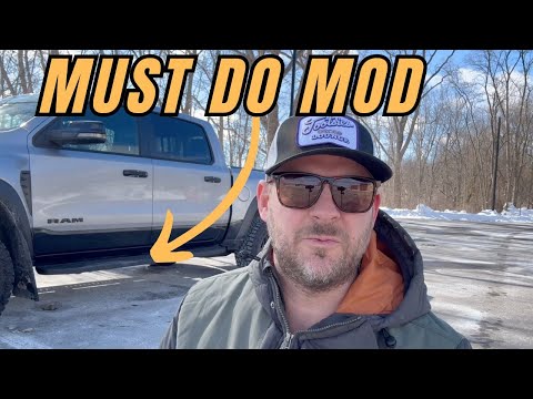 2025 Ram 1500 RHO OEM Mopar Running board install and review | Protection for rocker panels off road
