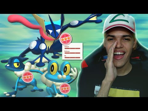COMPLETEI A FAMILIA 100% DO GRENINJA E TALEI ELES! POKÉMON GO