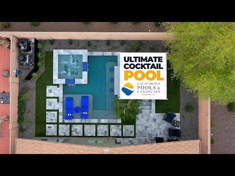The Ultimate Cocktail Pool | California Pools & Landscape