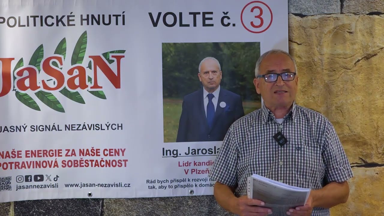 Horká fáze volebních kampaní - je třeba řešit REPARACE - Jaroslav Novák