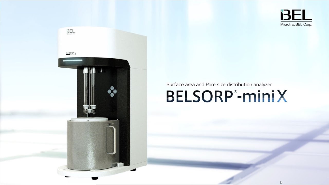 BELSORP-mini X - specific surface area pore size distribution analyzer - Microtrac MRB