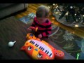 Sofia Singing Into The Microphone