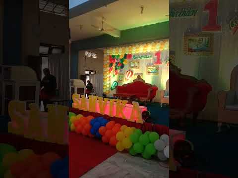 Happy birthday Sanvika