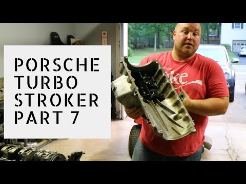 Porsche Turbo Stroker Build - Part 7! Oil System Mods and Paint
