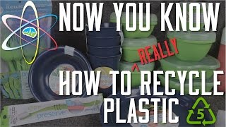 How to REALLY Recycle Plastic #5