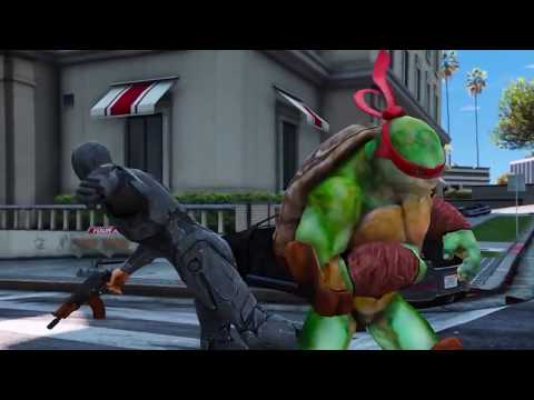 Ninja Turtles VS RoboCop