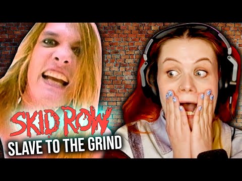 Vocal Coach 1st Time Reaction to Skid Row - Slave To The Grind