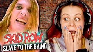 Vocal Coach 1st Time Reaction to Skid Row - Slave To The Grind