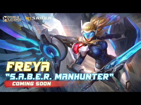New Skin | Freya "S.A.B.E.R. Manhunter" | Mobile Legends: Bang Bang