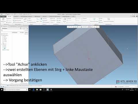 Creo Parametric 5 | Bohrungen erstellen