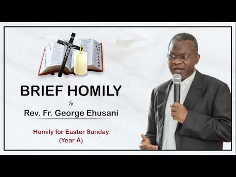 Homily for Easter Sunday Year A (The Meaning of the Resurrection)