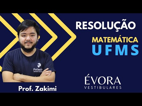 RESOLUÇÃO UFMS MATEMÁTICA