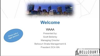 Hear all about the new WA Strata Regs