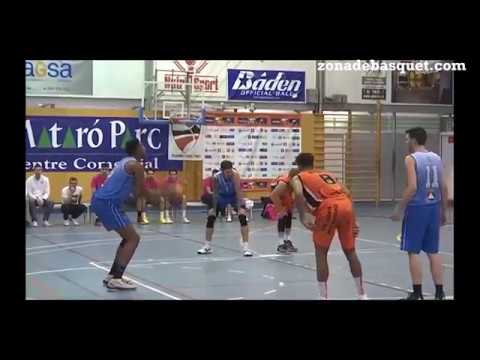 LIGA EBA 18/19 | Felipe Cardoso (CB Cornellà), partido ante Mataró Parc Boet