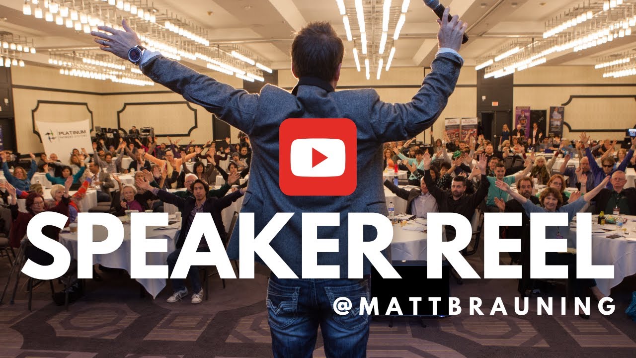 Promotional video thumbnail 1 for Matt Brauning Motivational Keynote Speaker