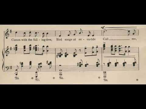 Bird Songs at Eventide (G Major), Eric Coates, Piano Accompaniment.