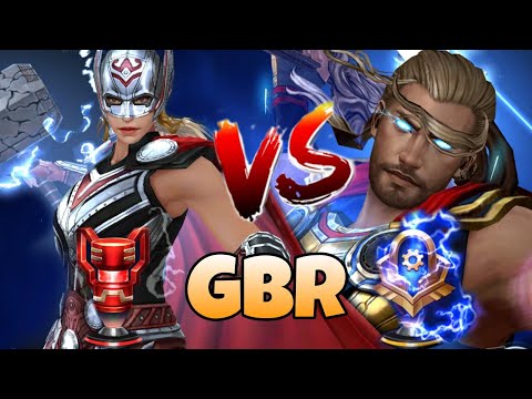 JANE FOSTER *BEATS* THOR Level 80? // GBR COMPARISON // MARVEL FUTURE FIGHT // MFF // F2P