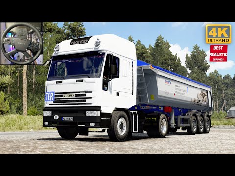 Iveco EuroStar Realistic Driving on Promods PNG Graphic Bijelo Polje-Kragujevac