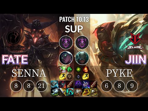 IG Fate Senna vs BRB Jiin Pyke Sup - KR Patch 10.13