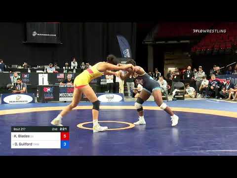 72 Kg Semis - Kennedy Blades, Sunkist Kids Wrestling Club Vs Dymond Guilford, Titan Mercury Wrestl