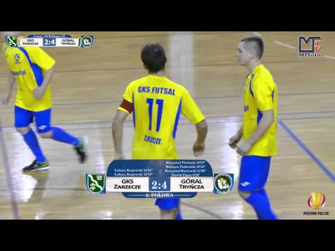 Skrót Futsal 1/4 Podkarp.PP GKS Zarzecze 2:6(1:4) GÓRAL Tryńcza 2015-11-22
