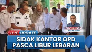 Cek Kehadiran Pegawai, Bupati Belitung Sidak OPD, Pantau Kinerja & Kenyamanan Kantor Pascalebaran