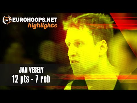 Jan Vesely (12 points, 7 rebounds) 💪 FC Barcelona - AS Monaco 80-70
