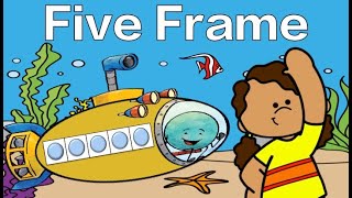 Five Frame Subitizing: Under the Sea Math Brain Break