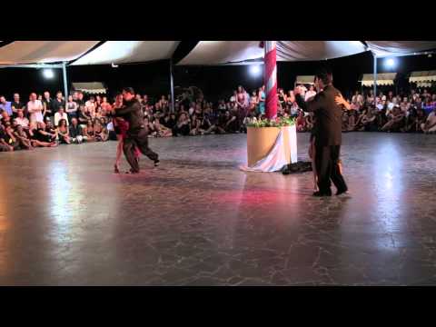  Lucila Cionci  and  Joe Corbata  are  dancing  at  Catania Tango Festival  in  2014