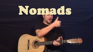 Nomads (Rich Hil) Easy Strum Guitar How to Play Tutorial