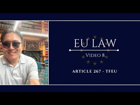 Preliminary ruling procedure, EU law, article 267 TFEU;