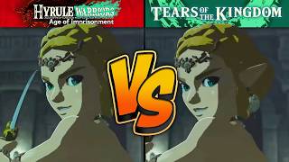 TOTK vs Hyrule Warriors: Age of Imprisonment - Cutscene Comparison