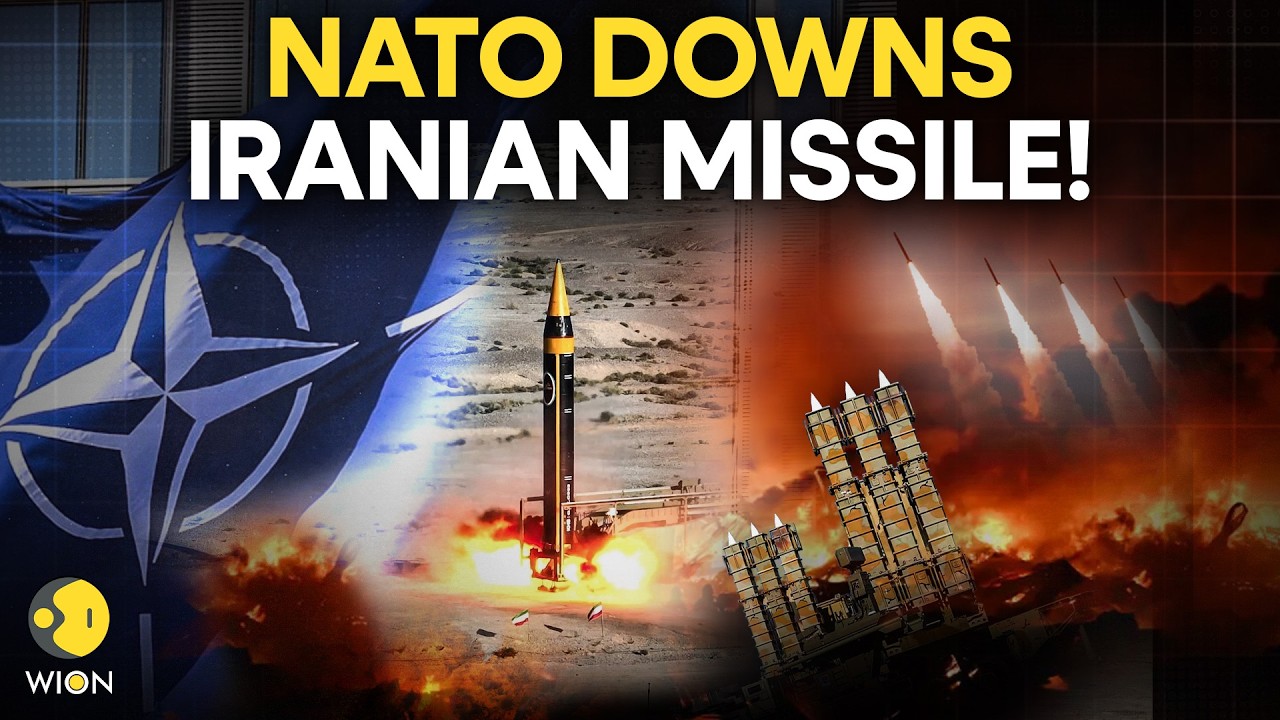 US-Iran War LIVE: NATO Shoots Down Iranian Ballistic Missile Headed for Turkey | WION