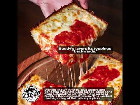 #DidYouKnowDetroit: Buddy's Pizza