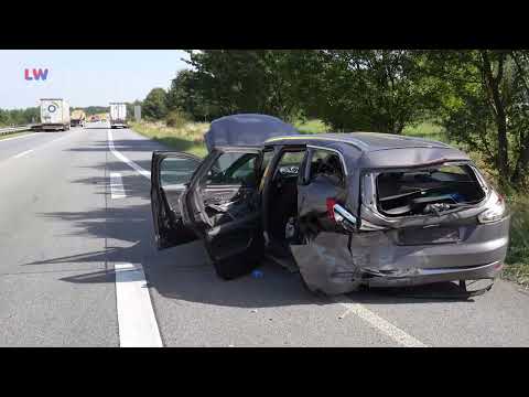 A4/ Bautzen: Heftiger Crash an Rastplatzausfahrt - LAUSITZWELLE