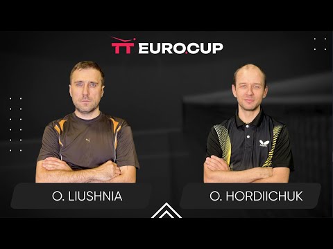 16:45 Oleksandr Liushnia - Oleksandr Hordiichuk 08.09.2025 TT Euro.Cup Ukraine Master. TABLE 4