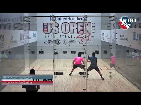 2018 US OPEN: Singles Quarterfinal: Andree Parrilla vs. Alex Landa