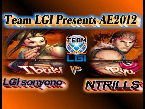 Team LGI Presents AE2012 : LGI sonyono vs NTRILLS
