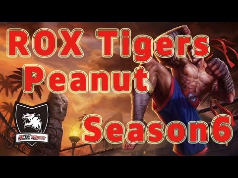 ROX Tigers Peanut Leesin Jungle vs Rek'Sai Patch 6.20 in NA