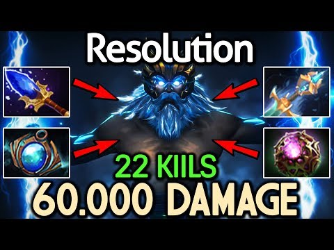 Resolution Dota 2 [Zeus] WTF! Shocking Damage - 22 Kills