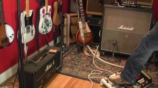 Video thumbnail for Quilter Tone Block 201 demo with lots of pedals (pedalboard) & Marshall 4x12 Cabinet by gearmanndude