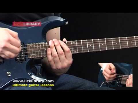 Guitar Lesson - Cowboys From Hell - Pantera With Andy James Licklibrary