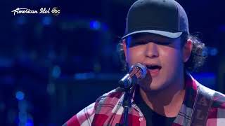 Season 20  American Idol Caleb Kennedy &quot;When You Leave&quot;