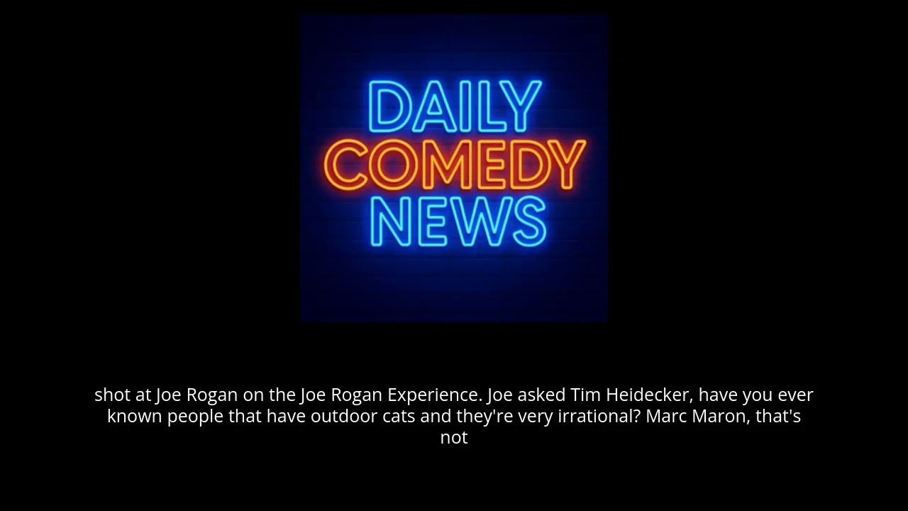 Joe Rogan fires back at Maron, Travis Kelce gets Chappelle slapped, Nate Bargatze preps  Emmys