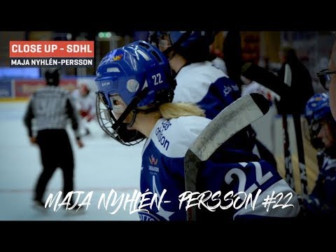 CLOSE UP - SDHL #22 Maja Nyhlén Persson - Leksands IF