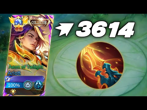 FINALLY NEW ITEM ARLOTT 100% BROKEN!!😱🔥 | BEST 1 HIT BUILD ARLOTT 2026