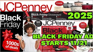 JCPENNEY BLACK FRIDAY 2025 AD | **BEDDING, TOYS, APPLIANCES & MORE!